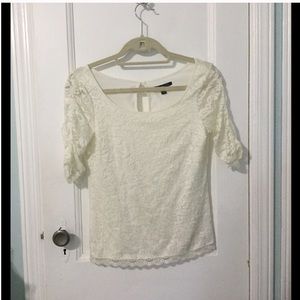 ❌⭕️BUY ONE, GET ONE FREE, Lace front top EUC❌⭕️